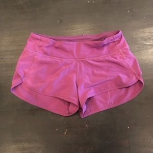 Purple Lululemon Shorts